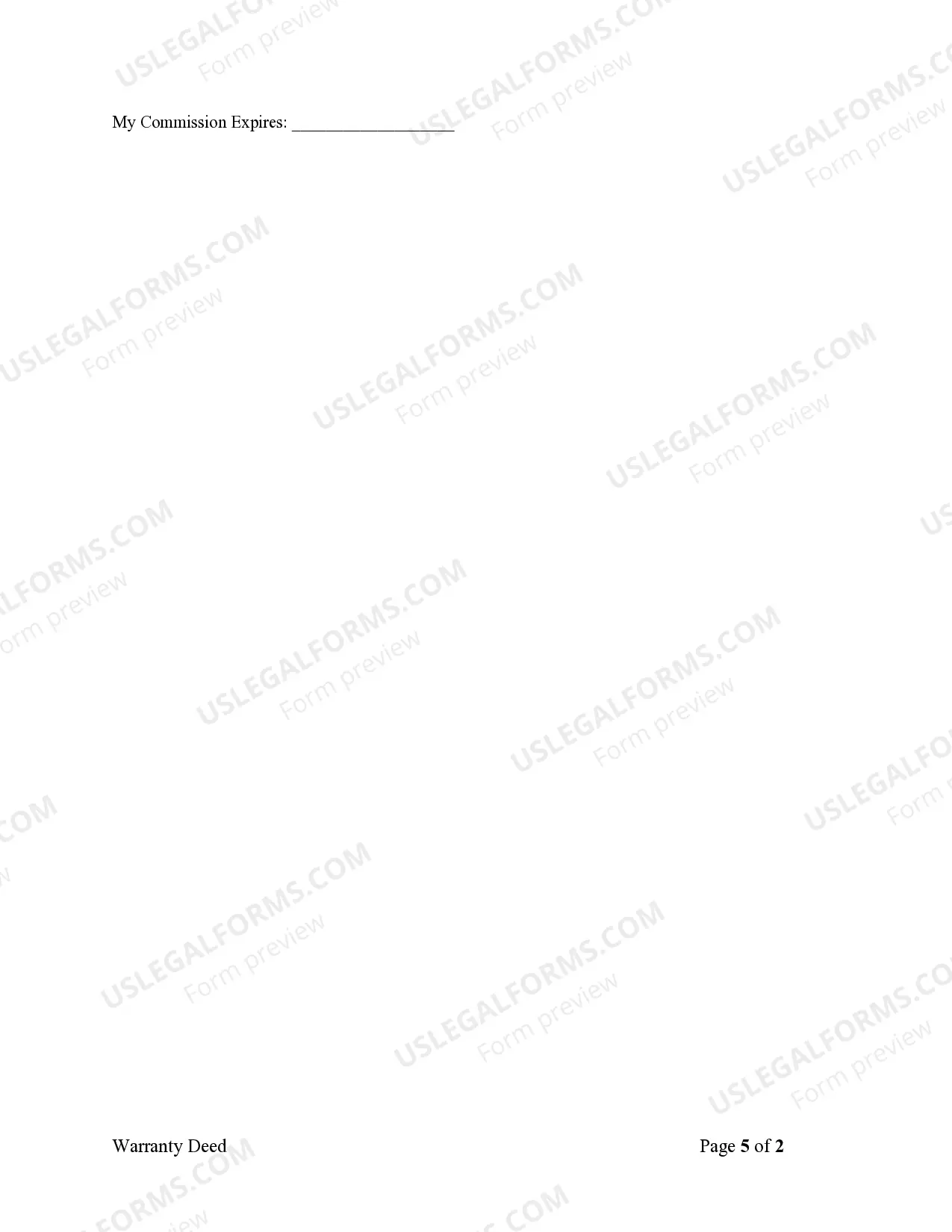 Preview Warranty Deed - Limited Liability Company to Limited Liability Company