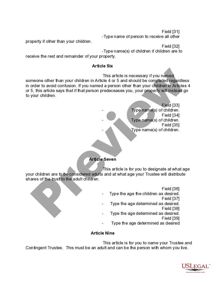Get Mutual Wills or Last Will and Testaments for Man and Woman living together, not Married with Minor Children Preview Mutual Wills or Last Will and Testaments for Man and Woman living together, not Married with Minor Children