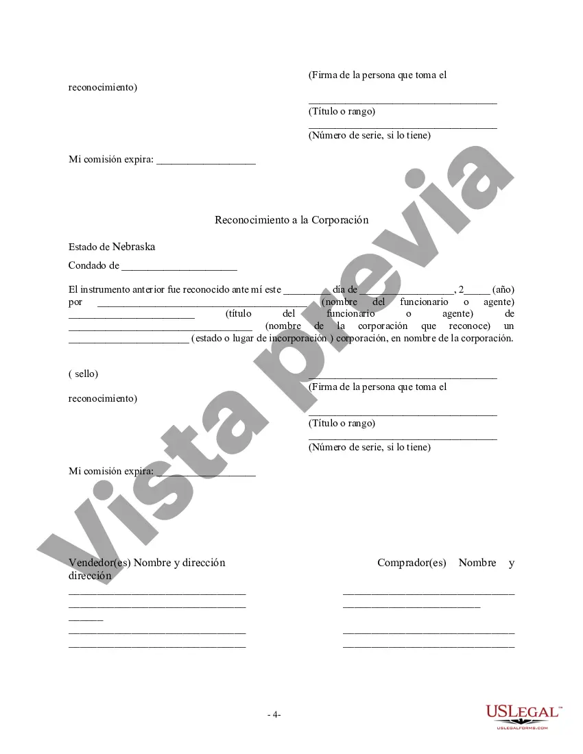Preview Factura de venta en relación con la venta del negocio por parte del vendedor individual o corporativo