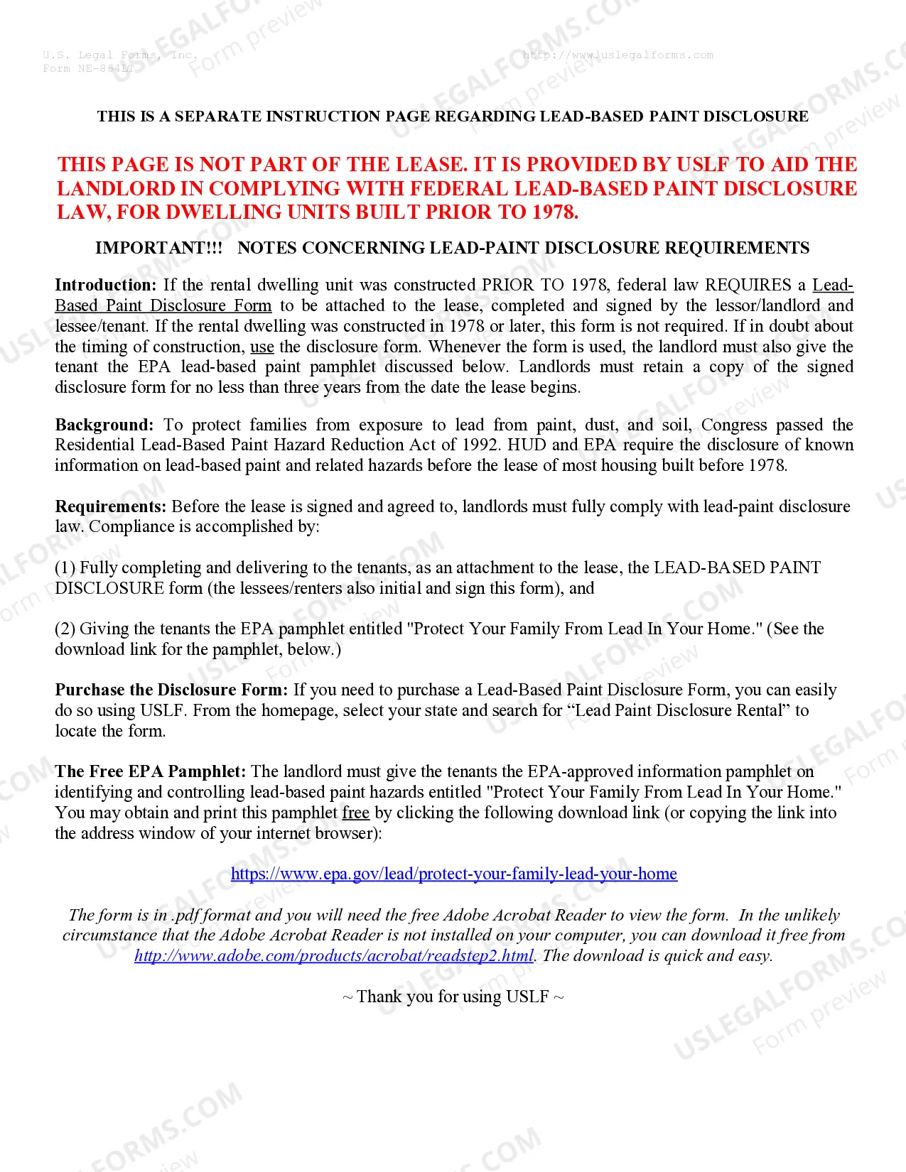 Preview Residential Rental Lease Agreement