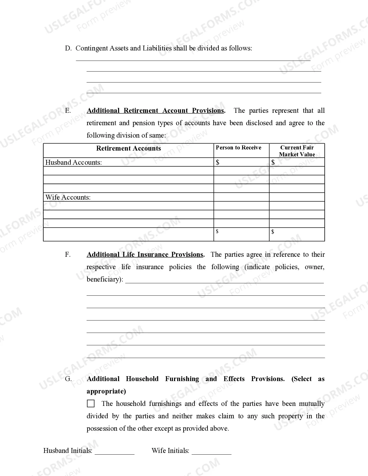 Preview Marital Domestic Separation and Property Settlement Agreement Adult Children Parties May have Joint Property or Debts effective Immediately