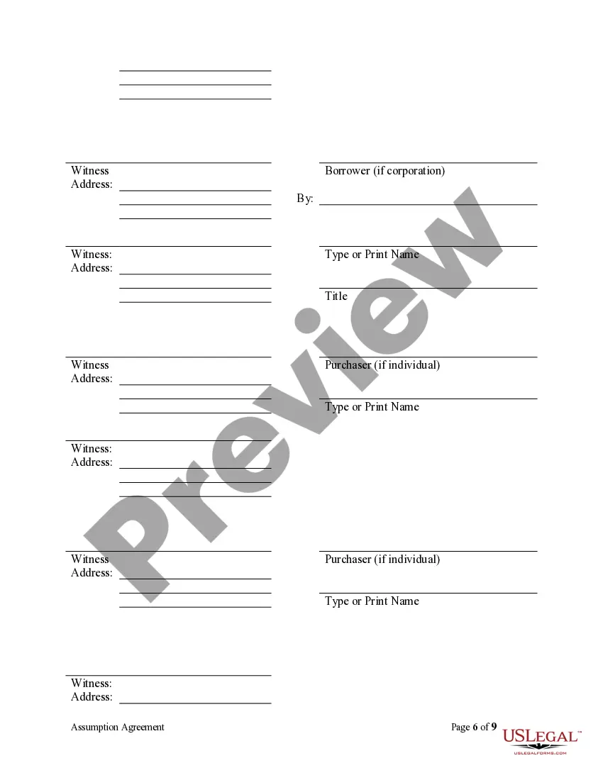 Get Assumption Agreement of Deed of Trust and Release of Original Mortgagors Preview Assumption Agreement of Deed of Trust and Release of Original Mortgagors