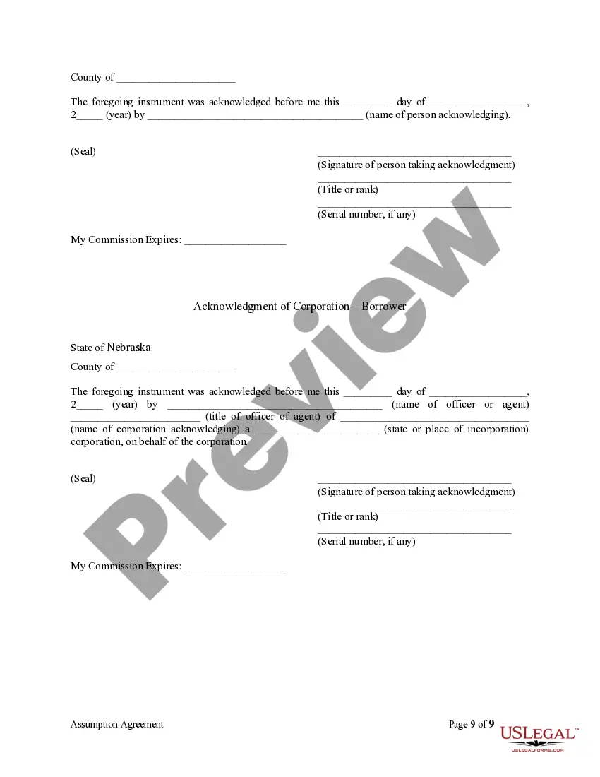 Get Assumption Agreement of Deed of Trust and Release of Original Mortgagors Preview Assumption Agreement of Deed of Trust and Release of Original Mortgagors