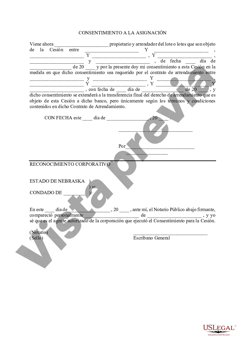 Preview Consentimiento para la cesión