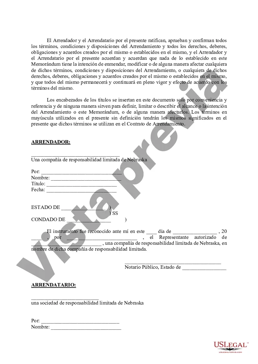 Preview Memorándum de Arrendamiento de Terreno