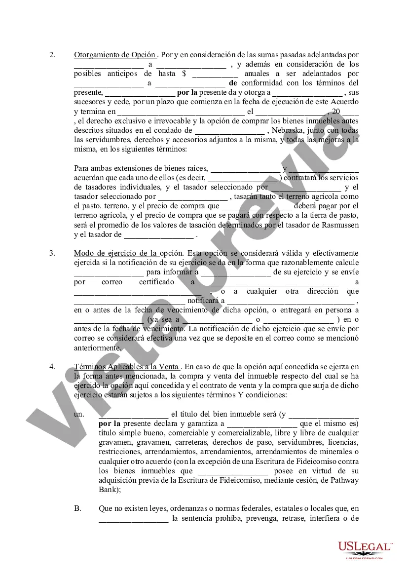 Preview Acuerdo de opción