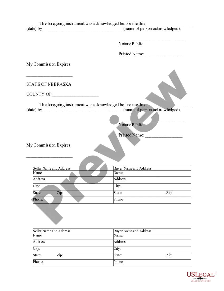 Preview Notice of Option for Recording