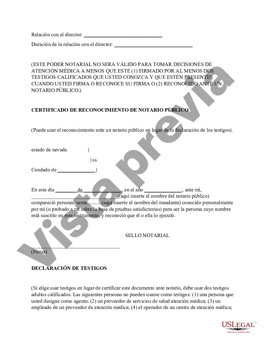 Preview Poder notarial para la atención médica de un adulto con discapacidad intelectual