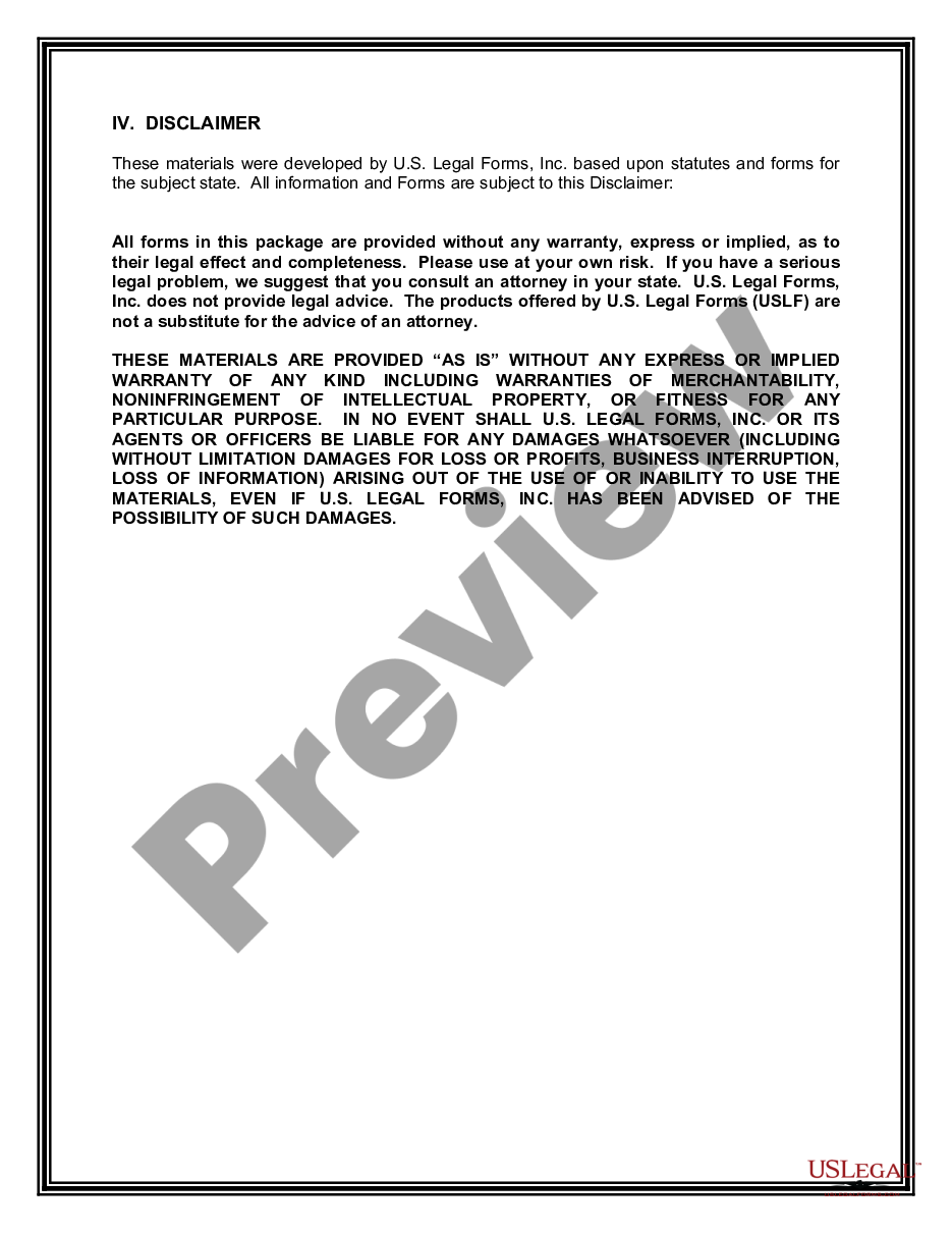 page 5 Nebraska Construction or Mechanics Lien Package - Individual preview