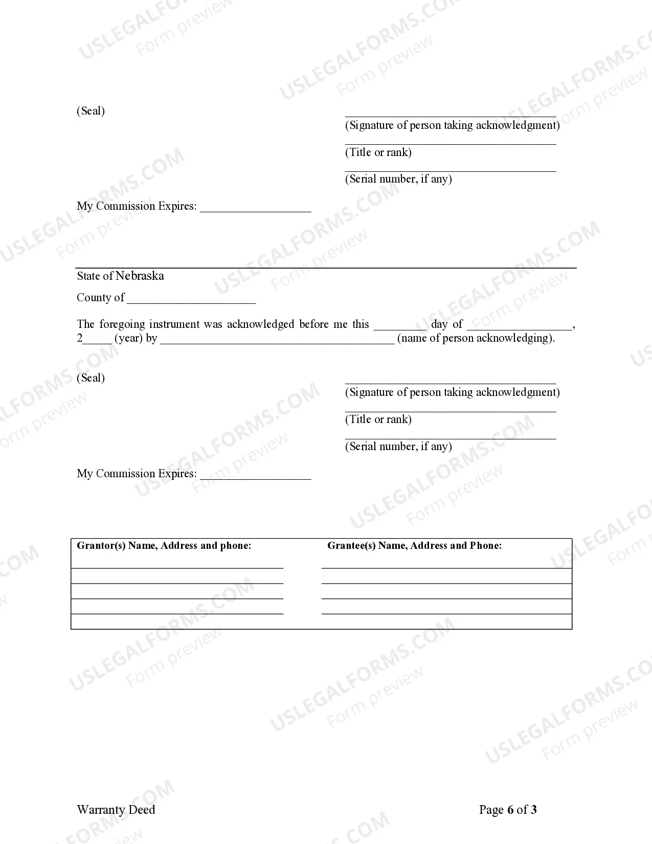 Preview Warranty Deed for Parents to Child with Reservation of Life Estate