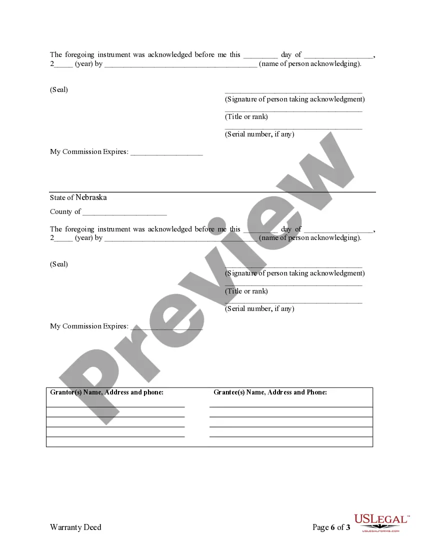 Get Warranty Deed for Separate or Joint Property to Joint Tenancy Preview Warranty Deed for Separate or Joint Property to Joint Tenancy