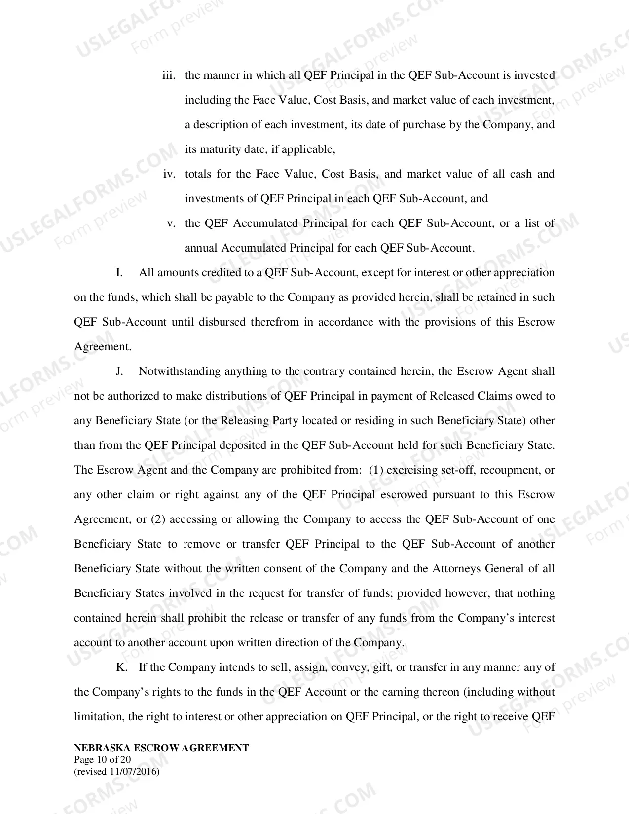 Preview Current Non-Participating Manufacturer Escrow Agreement
