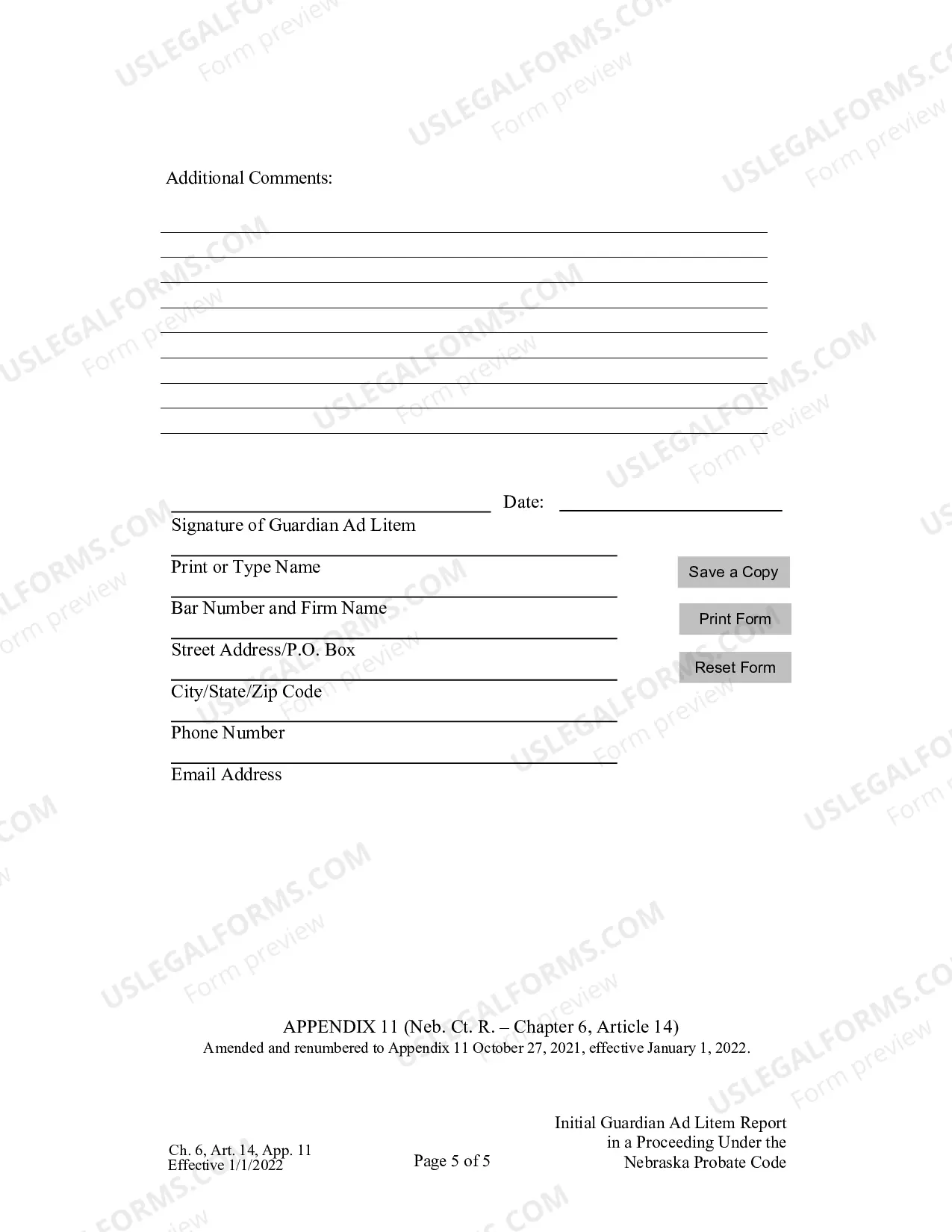 Preview Personal And Financial Information For Guardianships And Conservatorships