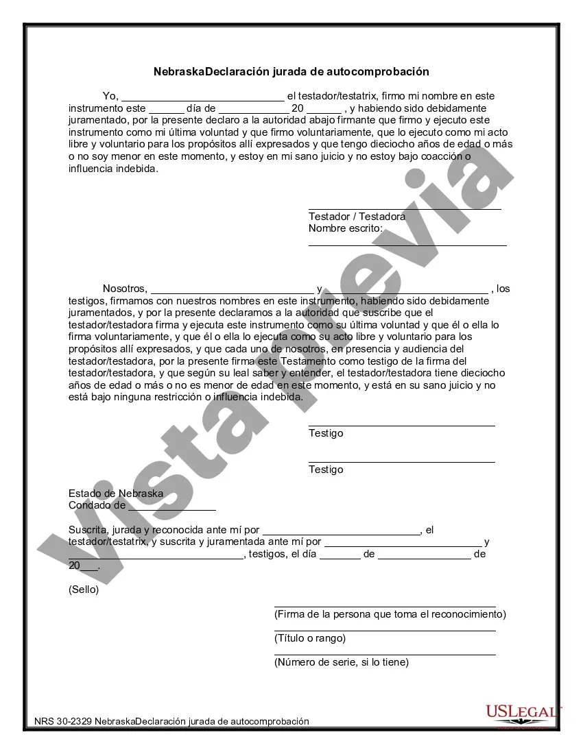 Preview Último testamento legal y formulario de testamento con todos los bienes en fideicomiso llamado testamento invertido