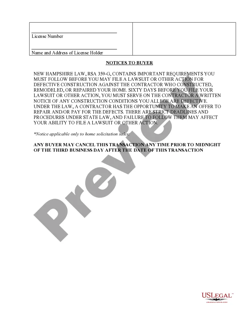 Preview Excavator Contract for Contractor