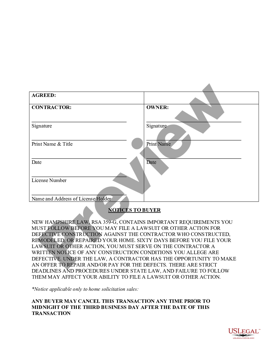 page 3 Security Contract for Contractor preview