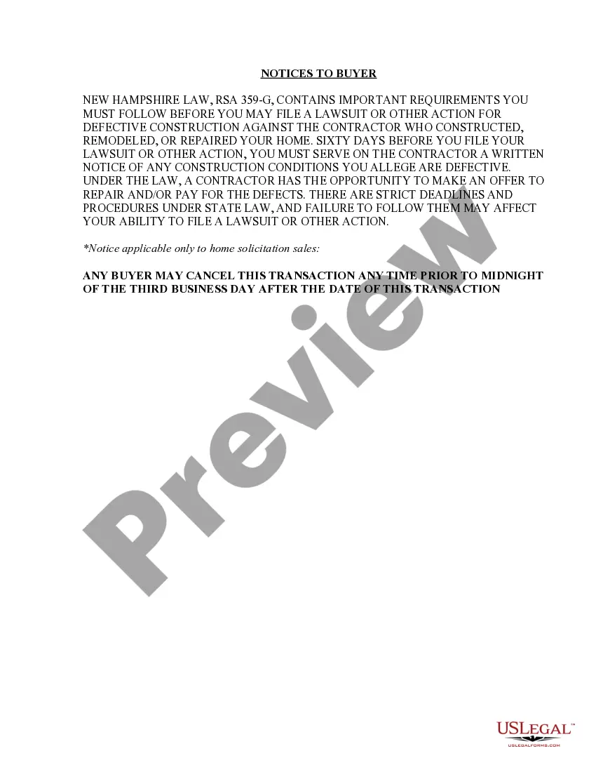 Preview Siding Contract for Contractor