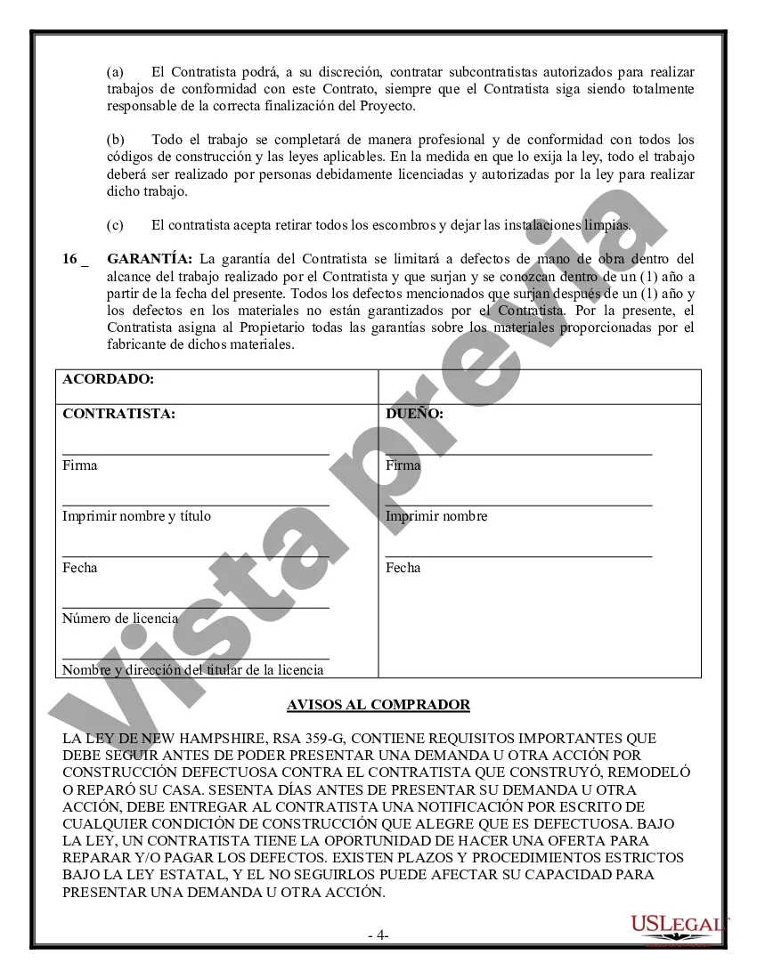 Preview Contrato de albañil para contratista