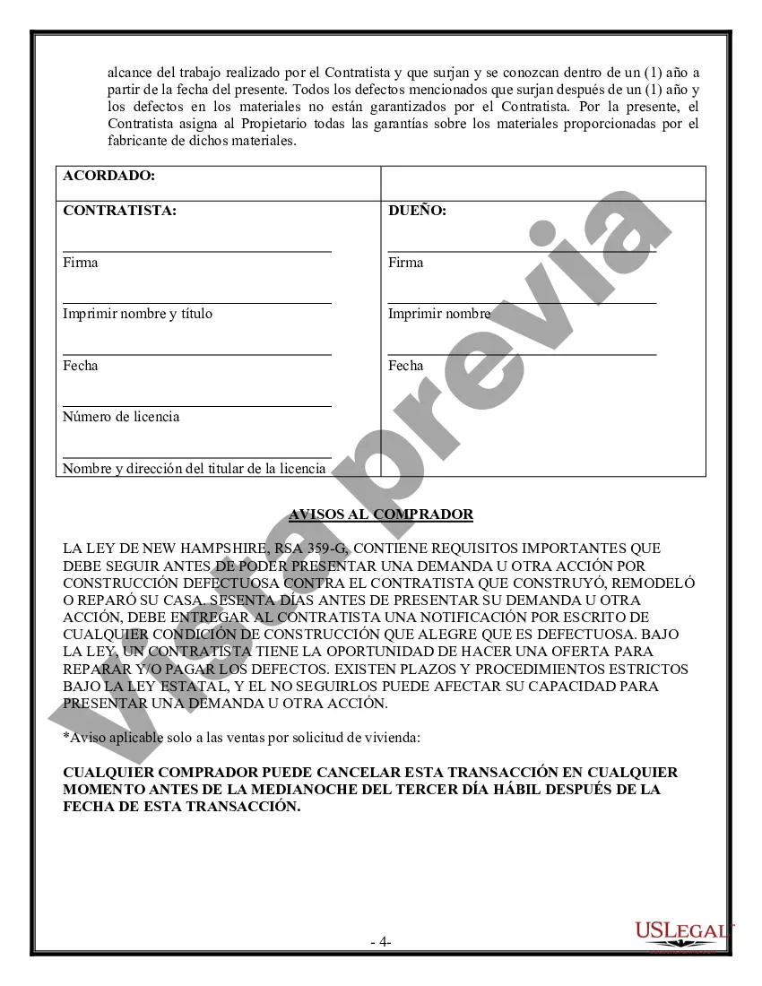 Preview Costo del contrato de construcción más o tarifa fija