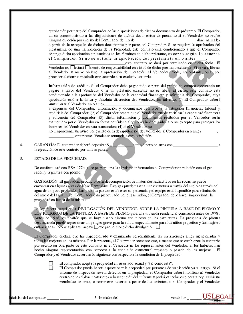 Preview Contrato de Compraventa de Bienes Inmuebles sin Corredor para Acuerdo de Venta de Casa Residencial