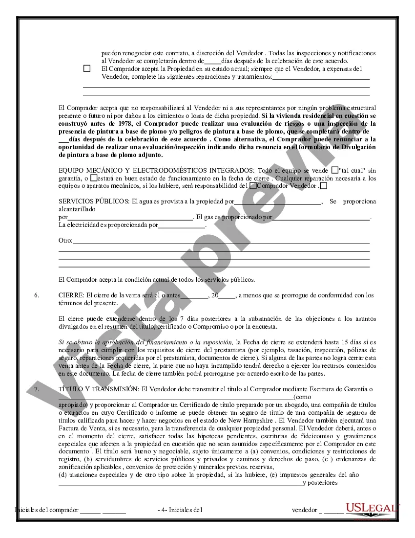 Preview Contrato de Compraventa de Bienes Inmuebles sin Corredor para Acuerdo de Venta de Casa Residencial