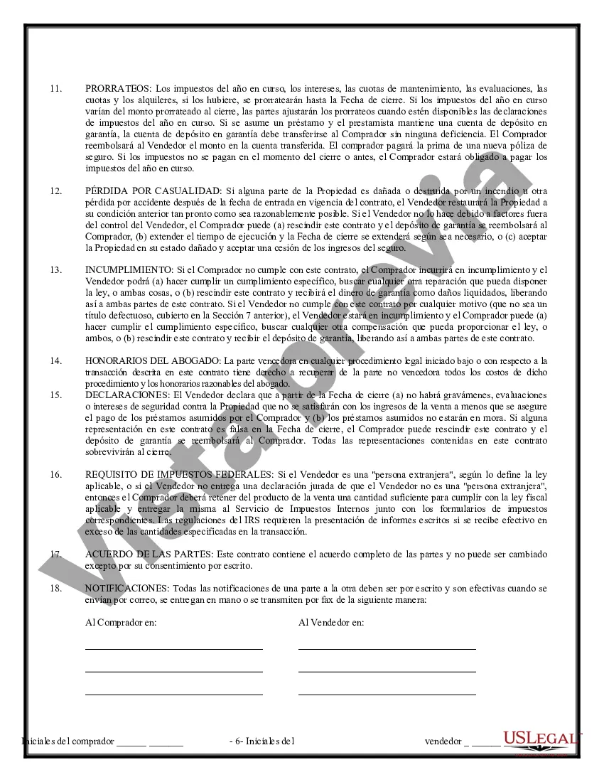 Preview Contrato de Compraventa de Bienes Inmuebles sin Corredor para Acuerdo de Venta de Casa Residencial