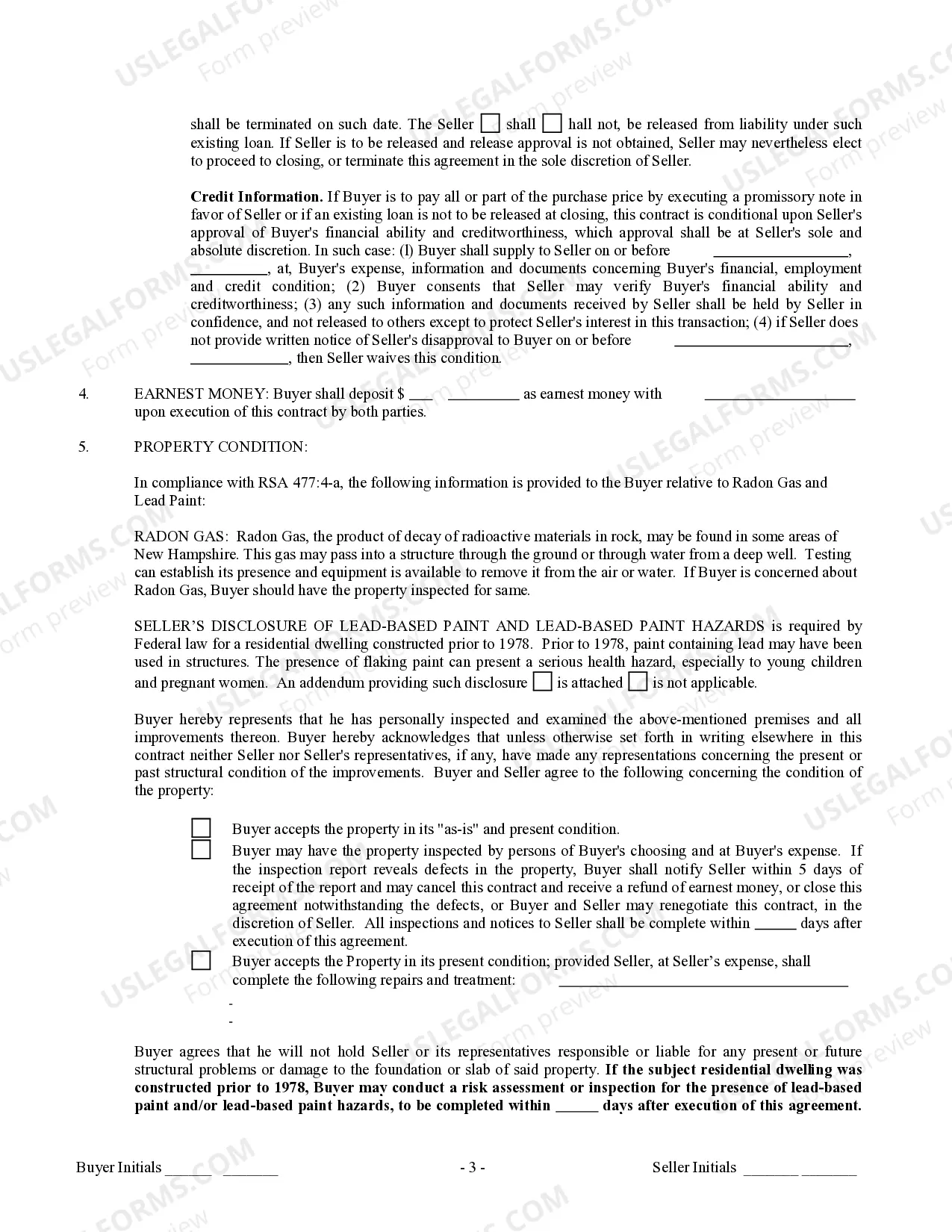 Preview Contract for Sale and Purchase of Real Estate with No Broker for Residential Home Sale Agreement