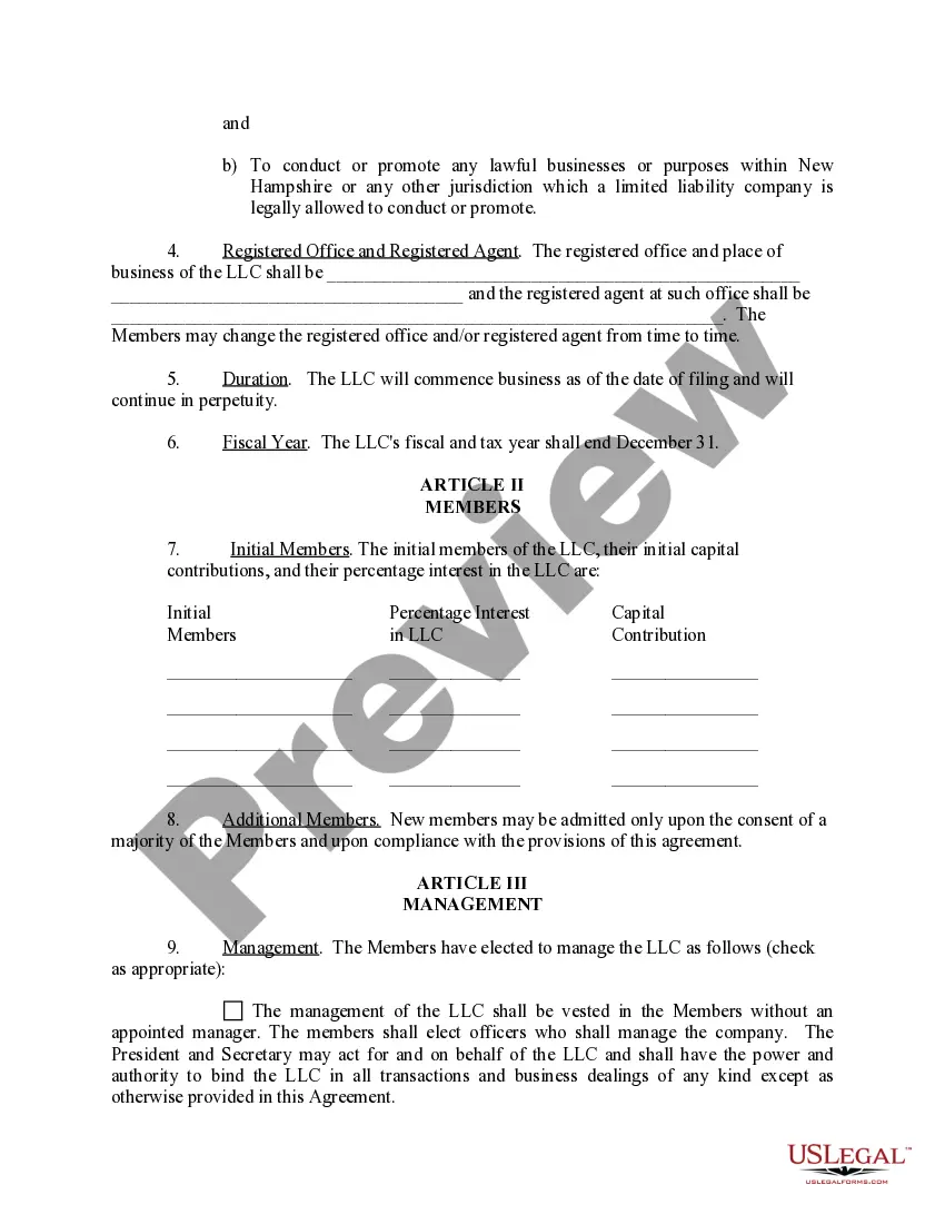 Get Limited Liability Company LLC Operating Agreement Preview Limited Liability Company LLC Operating Agreement