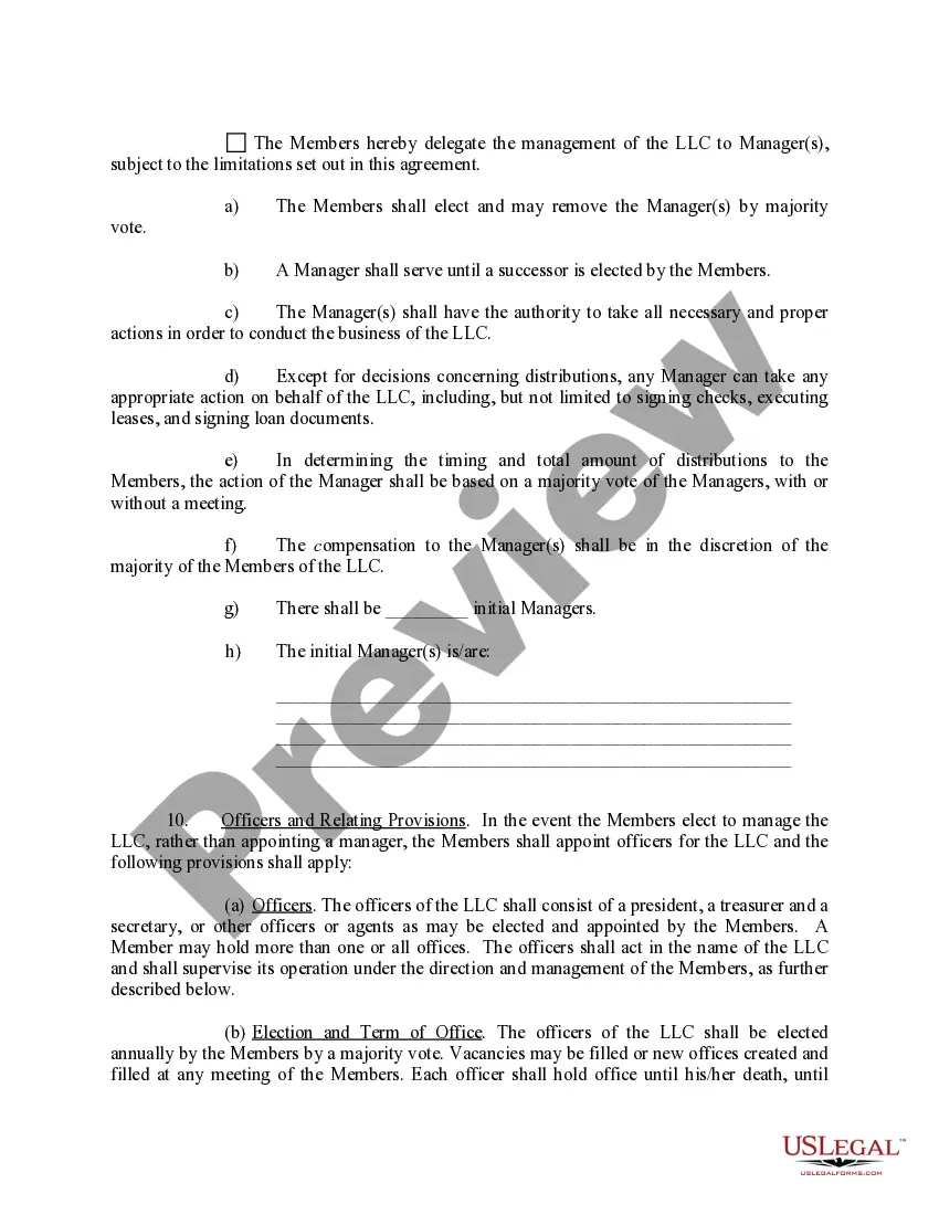 Get Limited Liability Company LLC Operating Agreement Preview Limited Liability Company LLC Operating Agreement