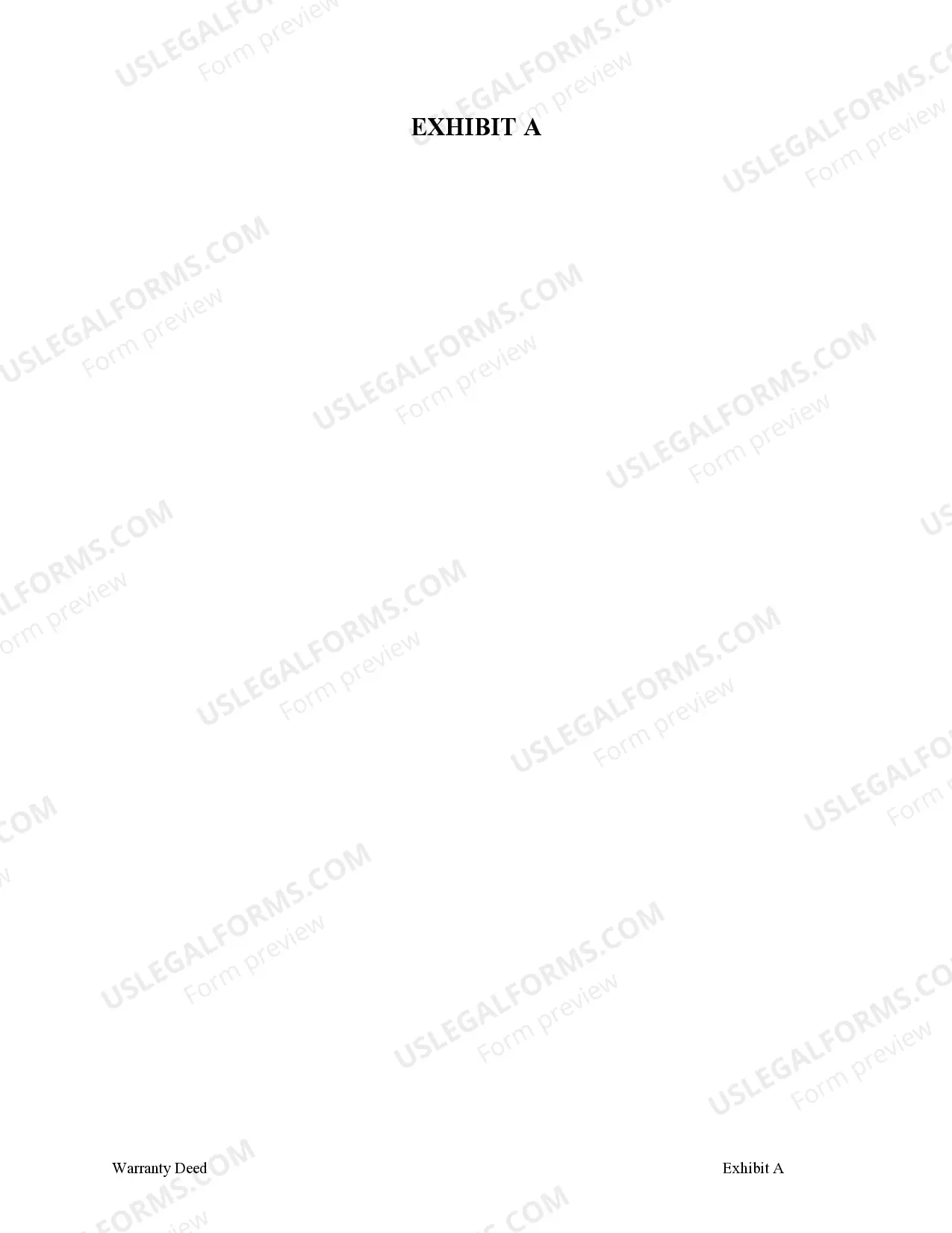 Preview Warranty Deed from Corporation to Individual