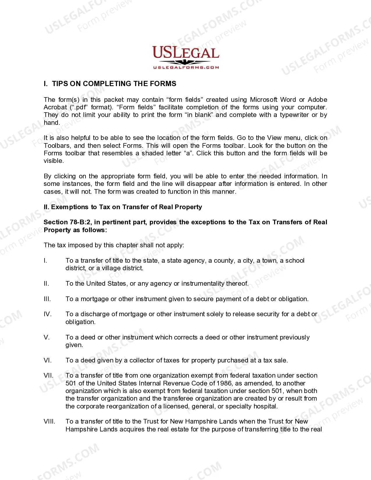 Preview Quitclaim Deed from Husband and Wife to Husband and Wife