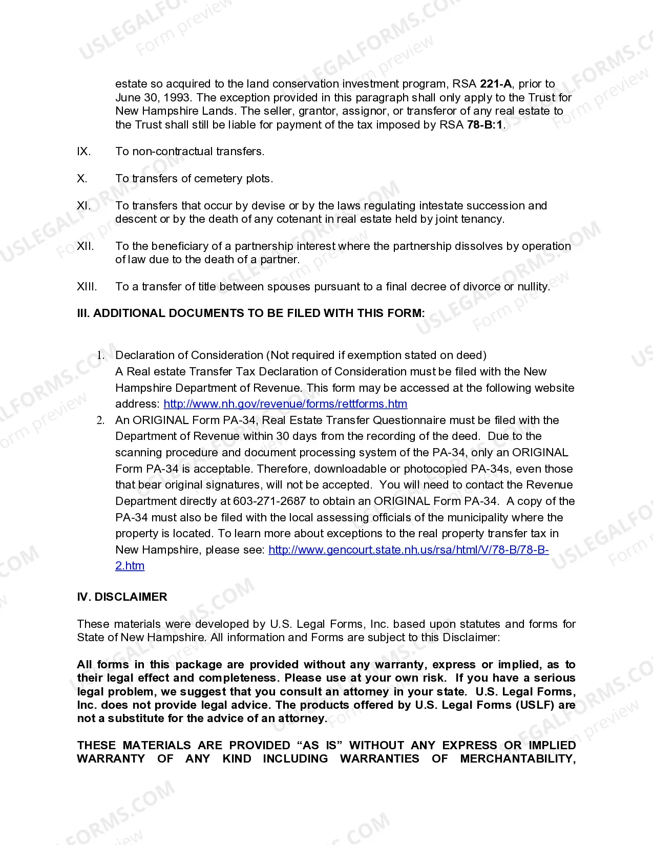 Preview Quitclaim Deed - Individual to Three Individuals