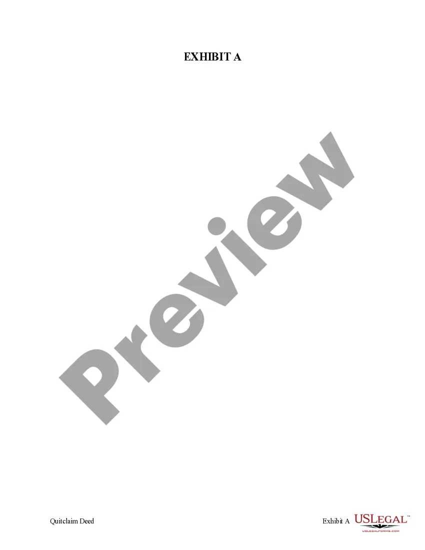 Preview Quitclaim Deed from Individual to Two Individuals in Joint Tenancy