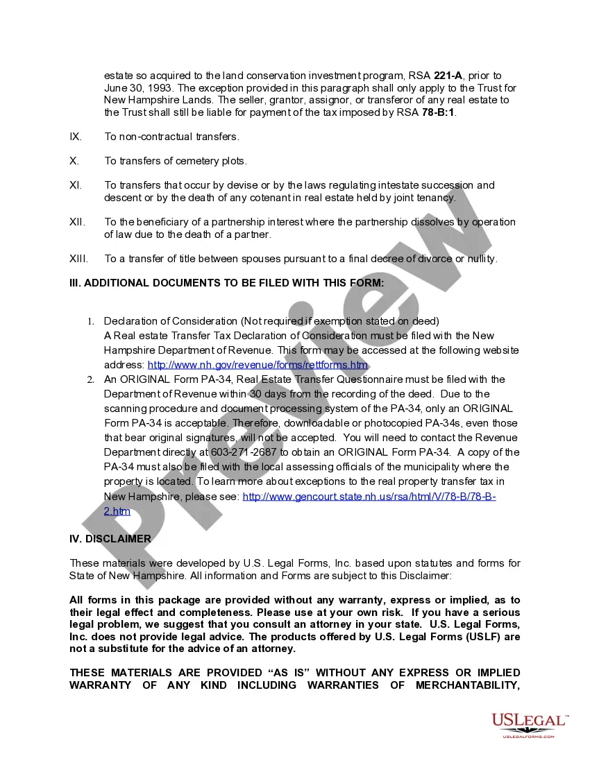 Preview Warranty Deed from two Individuals to Corporation