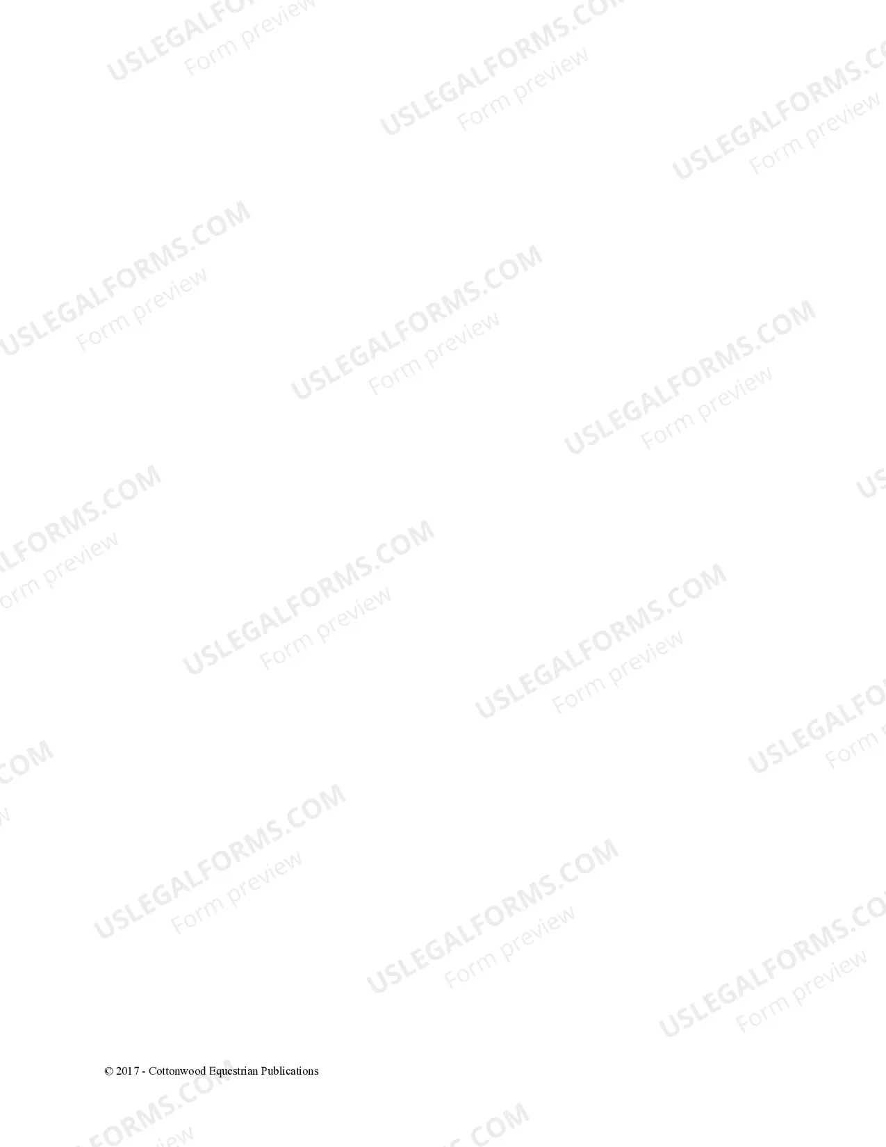 Preview Stallion Service Contract - Horse Equine Forms