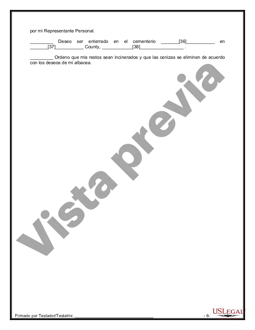 Preview Testamentos mutuos que contienen última voluntad y testamentos para personas solteras que viven juntas sin hijos