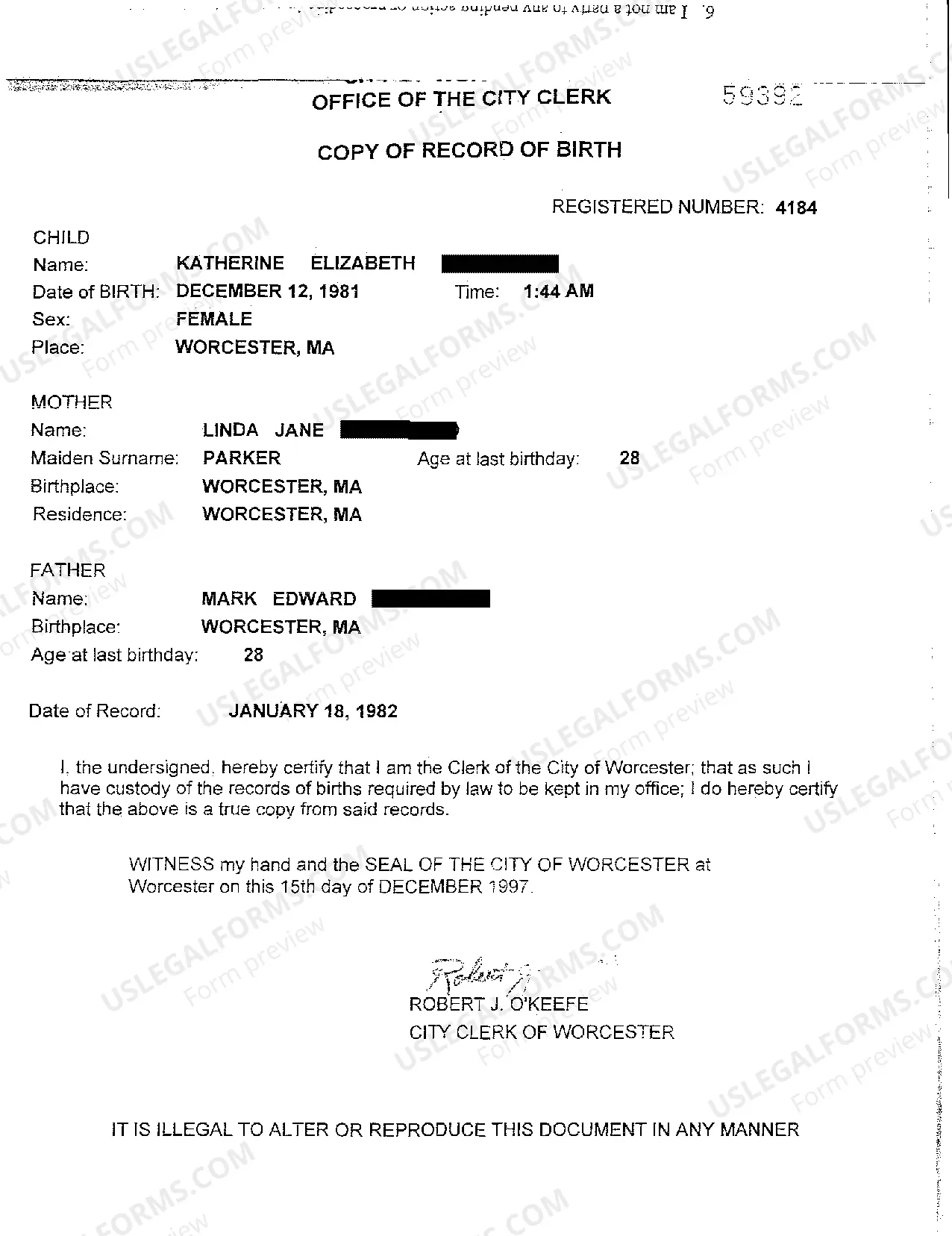 Preview A03 Affirmation and Acknowledgment in Furtherance of Name Change