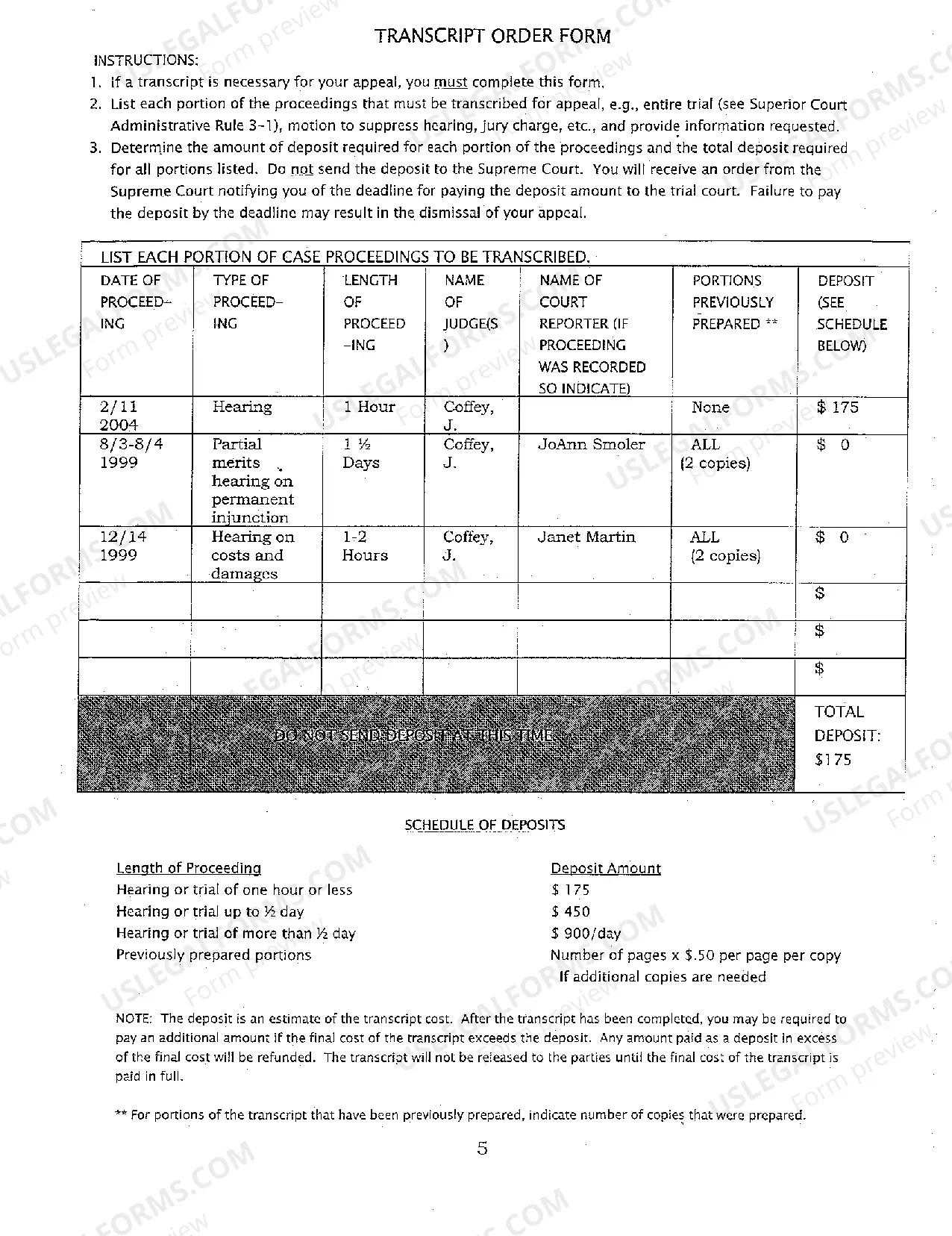 Preview A01 Notice of Mandatory Appeal