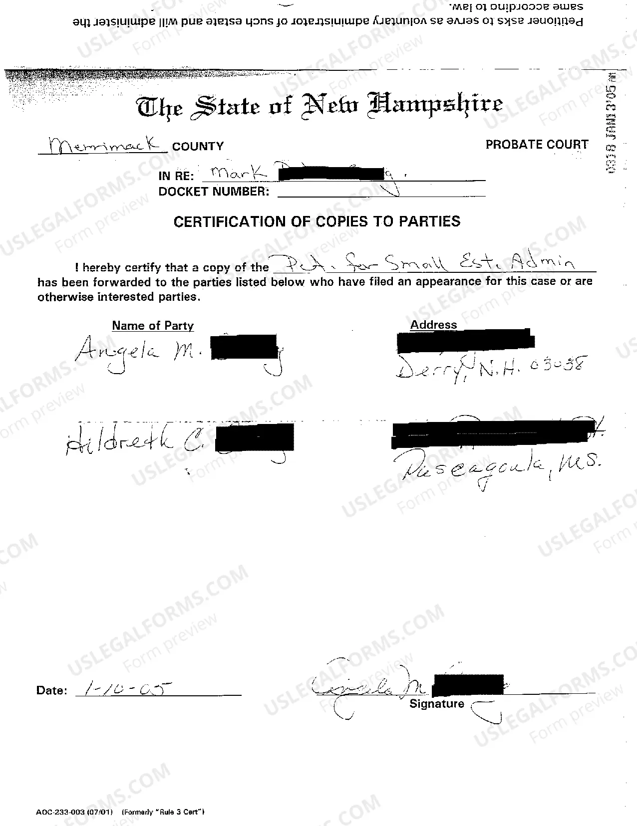 Preview A04 Heirs-at-Law Estate Without Will