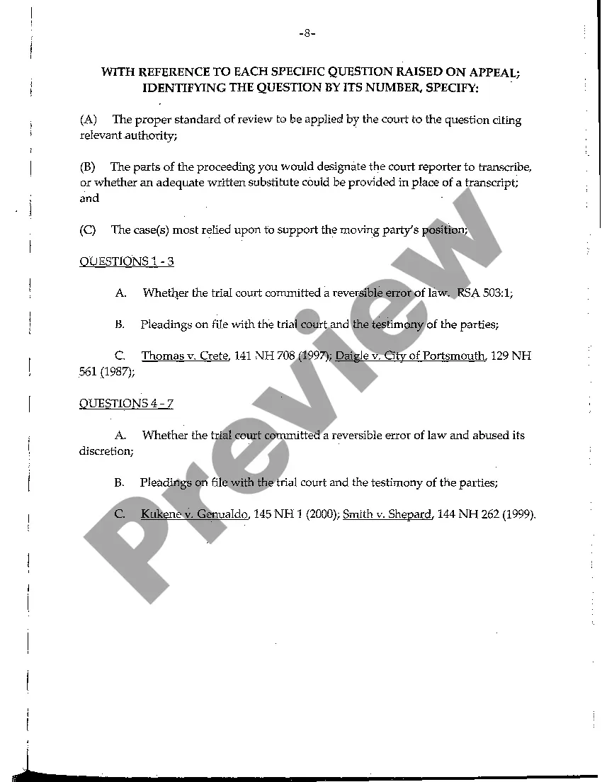 Preview A01 Notice of Appeal for Faulty Flooring Installation