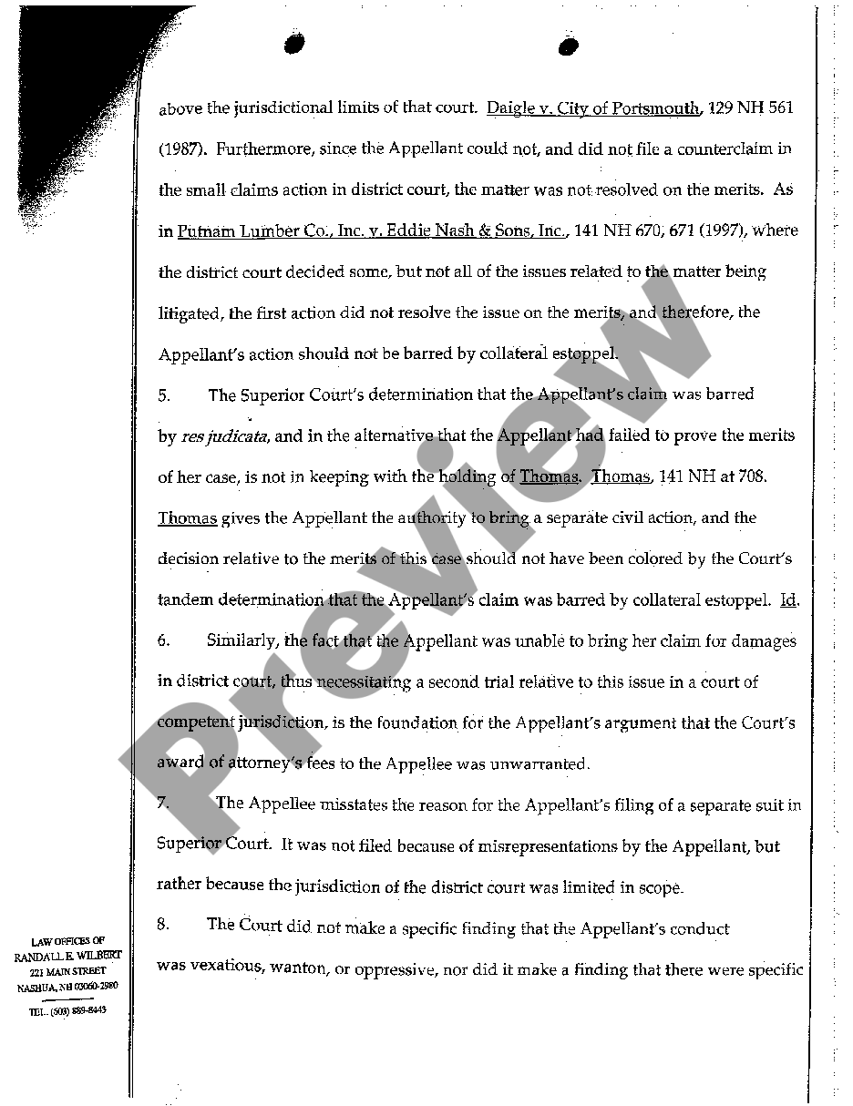 page 2 A07 Objection to Defendant's Motion for Summary Affirmance preview