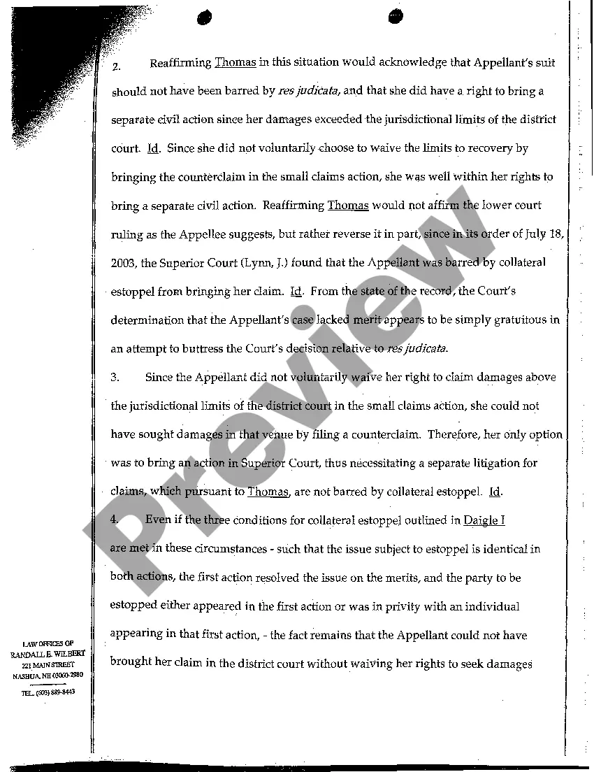 Get A07 Objection to Defendant's Motion for Summary Affirmance Preview A07 Objection to Defendant's Motion for Summary Affirmance