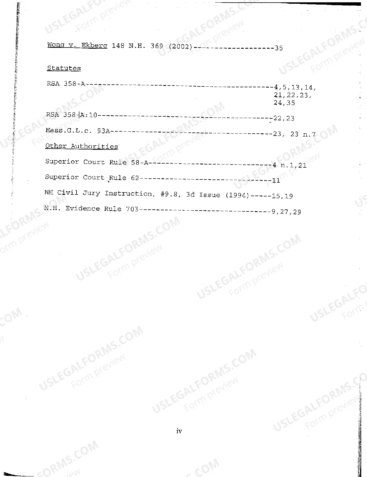 Preview A02 Plaintiffs Appellees' Brief regarding Personal Injury to Appellee Due to Injury Sustained When Deck Collapsed