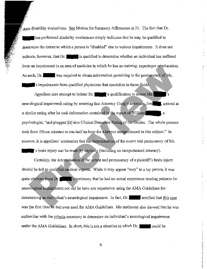 Preview A05 Objection to Motion for Summary Affirmance