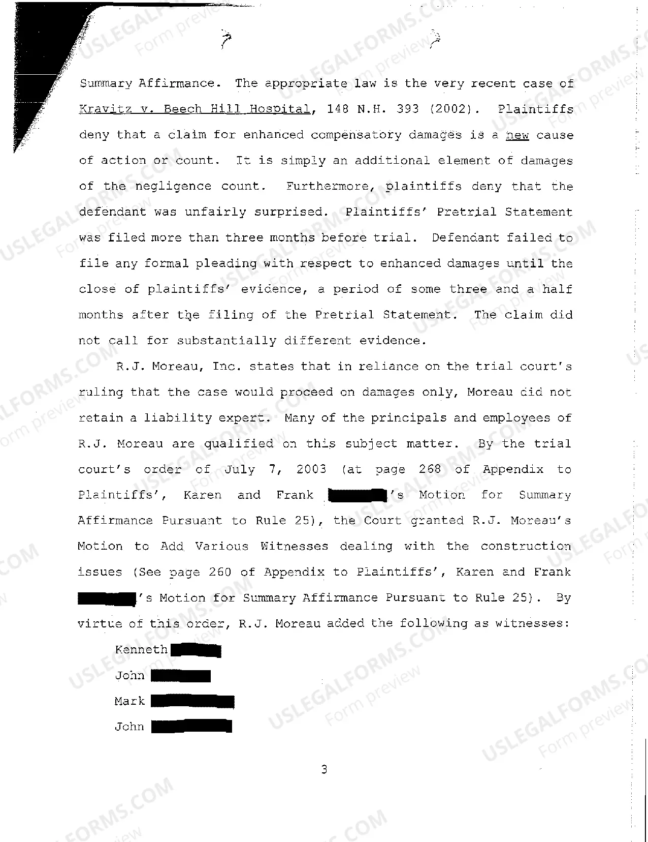 Preview A06 Plaintiff Appellees' Response to Defendant Appellant's Objection to Motion for Summary Affirmance