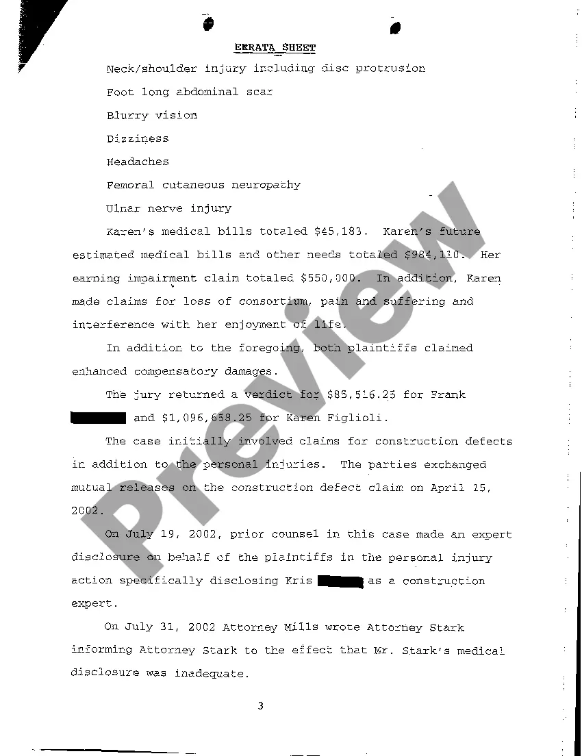Preview A07 Errata Sheet for Plaintiffs' Appellees' Motion for Summary Affirmance