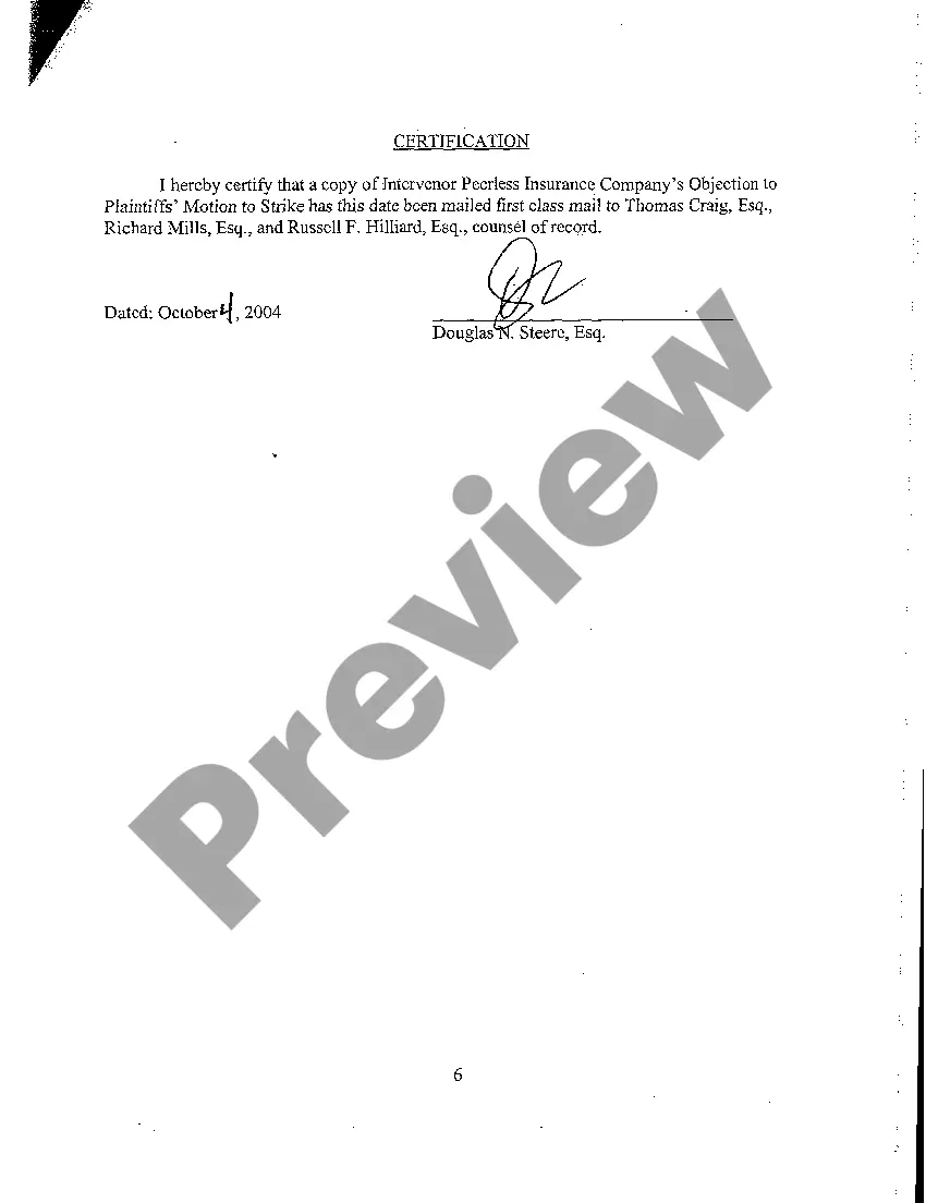 Preview A12 Intervener Appellant's Objection to Plaintiffs Appellees' Motion to Strike Portions of the Intervener's Reply Brief