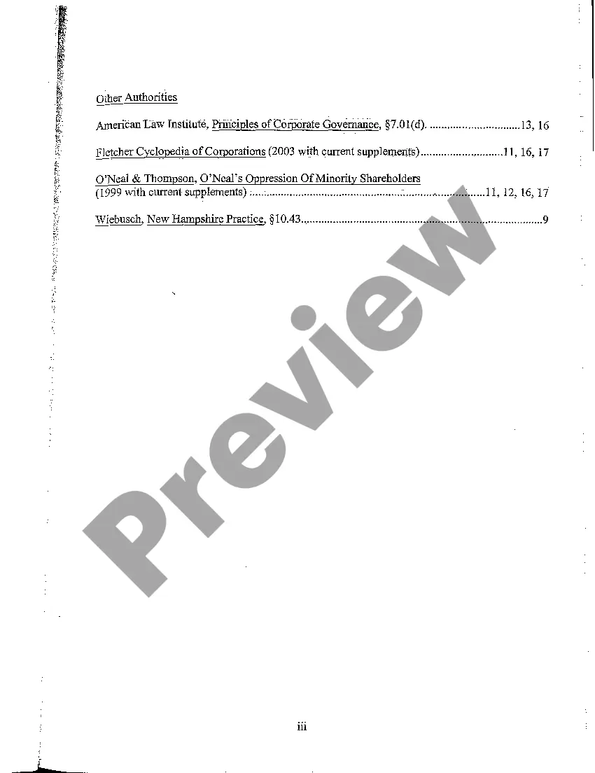 Get A01 Appellant's Brief regarding Shareholders Wrongfully Excluding Majority Shareholder from Participation in Management Preview A01 Appellant's Brief regarding Shareholders Wrongfully Excluding Majority Shareholder from Participation in Management