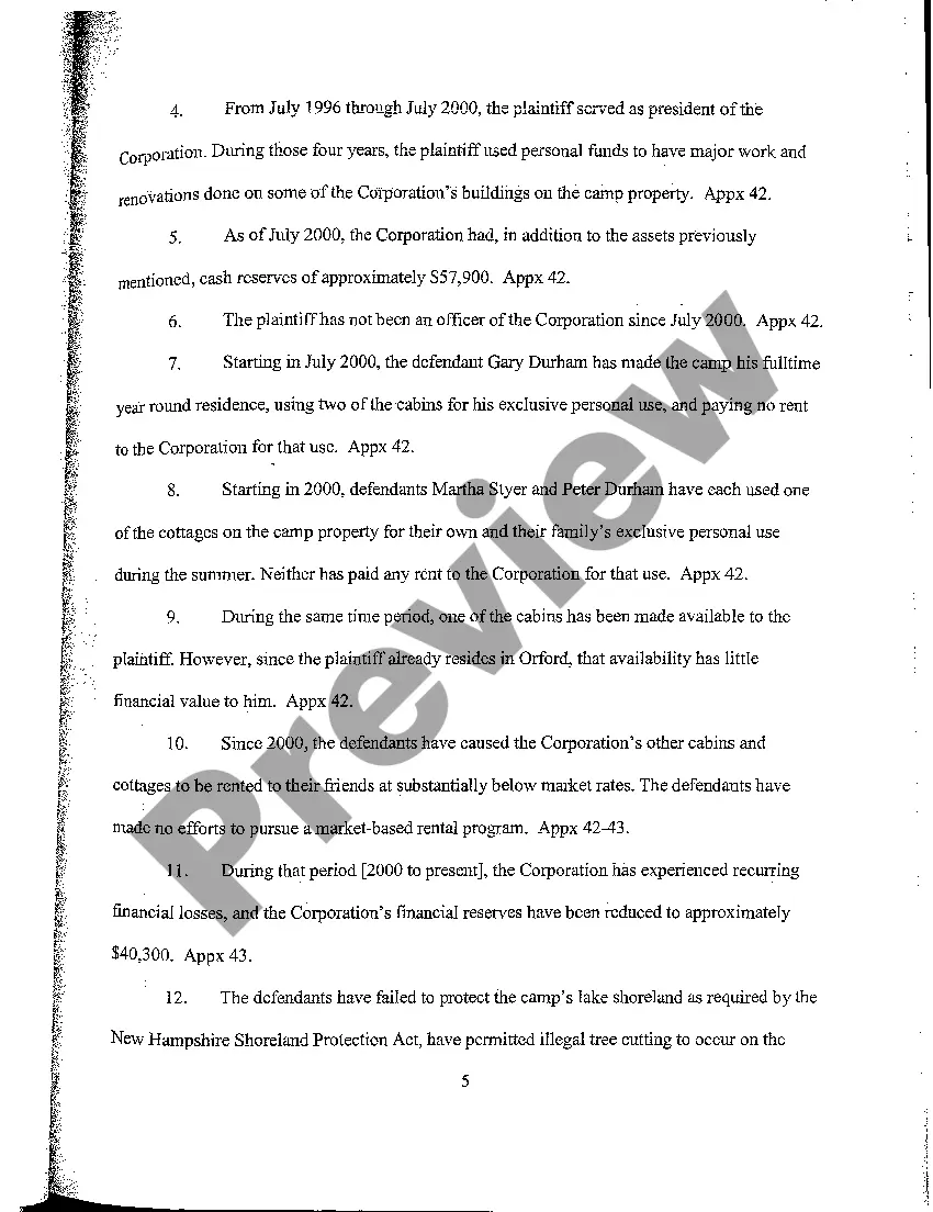 Get A01 Appellant's Brief regarding Shareholders Wrongfully Excluding Majority Shareholder from Participation in Management Preview A01 Appellant's Brief regarding Shareholders Wrongfully Excluding Majority Shareholder from Participation in Management