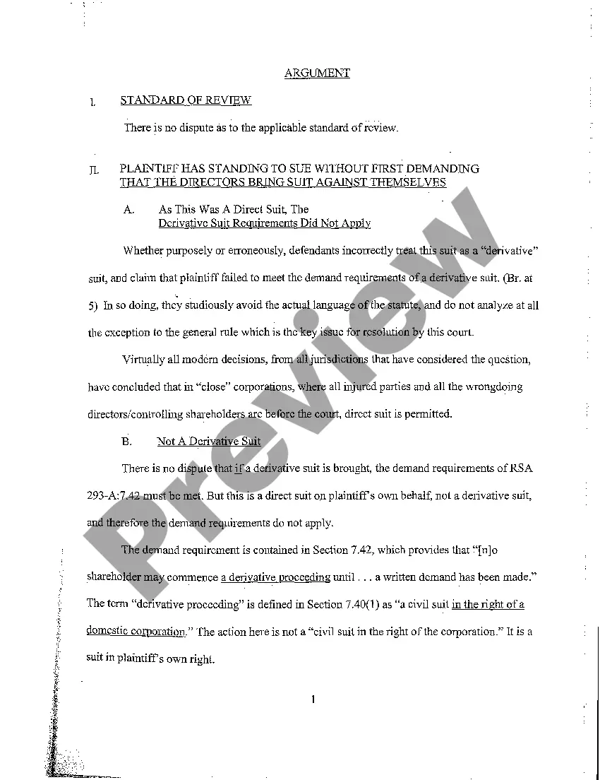 Get A03 Appellant's Reply Brief regarding Shareholders Wrongfully Excluding Majority Shareholder from Participation in Management Preview A03 Appellant's Reply Brief regarding Shareholders Wrongfully Excluding Majority Shareholder from Participation in Management